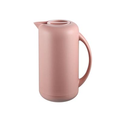 China PORTABLE Hot Sale Arabic Norbic 1.0L Refill Healthy Pink Glass Thermos Vacuum Coffee Kettle for sale