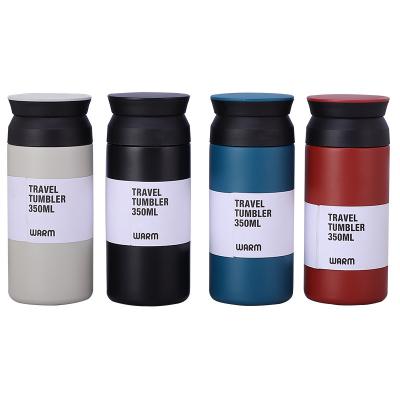 China Japanese Style Vacuum Travel Coffee Mug 304 Stainless Steel Coffee Tea Vacuum Flask PORTABLE Thermos for sale