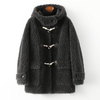 China New Arrival Winter Breathable Woolen Jacket Genuine Cashmere Woolen Coat Women Long for sale