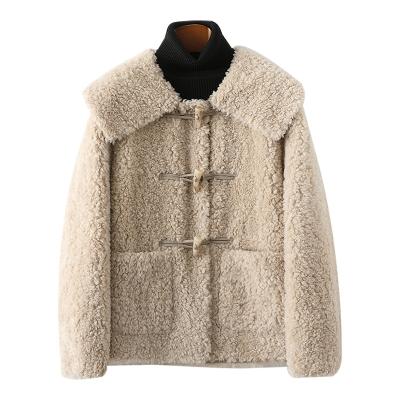 China 2023 Breathable High Quality Custom Made Women's Jacket Coats Mongolia Autumn Winter Wool Cashmere Coat for sale