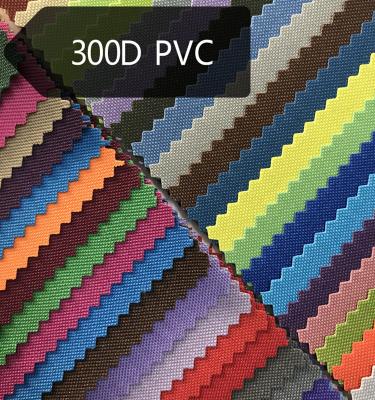 China High quality waterproof 100%polyester 300D PVC Oxford fabric for bags sacks and tent shoes have stain for sale