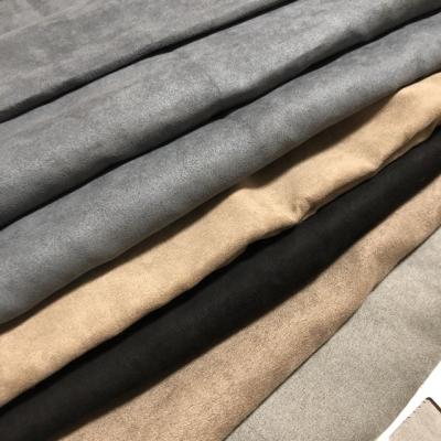 China Antistatic 100% Polyester Woven Suede Fabric For Bags for sale