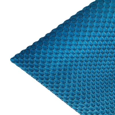 China Waterproof Breathable100% Polyester Warp Knitted Air Layer Midlayer Mesh Cushioned Shoes 3D Mesh Fabric for sale