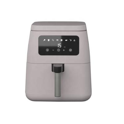 China 5.5L Digital Display Pan Household Electric Oil Free Panel Air Fryer for sale