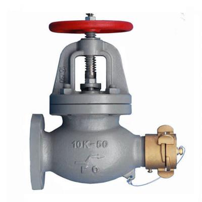 China Manual Jis Marine Valve F7305-5k  F7353-5k Cast Iron Globe Valve Rustproof for sale