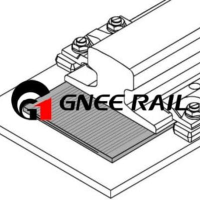 China Rail Fasteners Rubber Rail Pads for Railway Tracks Reduce Fatigue Cracking for sale