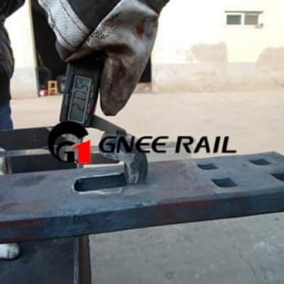 China High Strength Hook Twin Tie Plate Professional Rail Fasteners for Frog and Guard Rails for sale