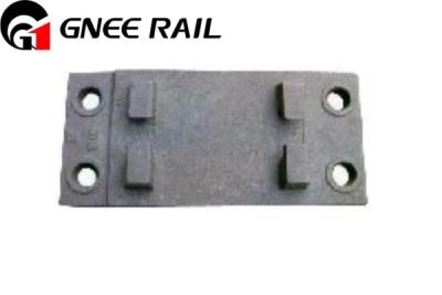 China UIC54 Rail Tie Plate with QT500 Carben Steel for sale