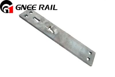 China Rail Hook Twin Tie Plates Fastens Railway Fishplate and Rail for sale