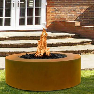 Chine Le feu en acier moderne économique Pit Heater Garden de propane de 90cm Corten à vendre