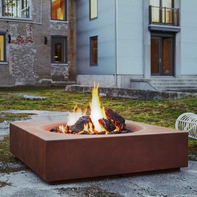 Chine Bois de chauffage de chauffage de jardin brûlant le puits en acier du feu de 150cm Corten à vendre