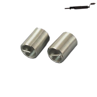 China 12*1.75 1d 1.5d 2d 2.5d 3d Small Aluminum Stainless Steel Threaded Inserts for sale