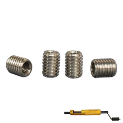 China 12*1.75 1d 1.5d 2d 2.5d 3d 6-32 Stainless Steel Aluminum Threaded Inserts for sale