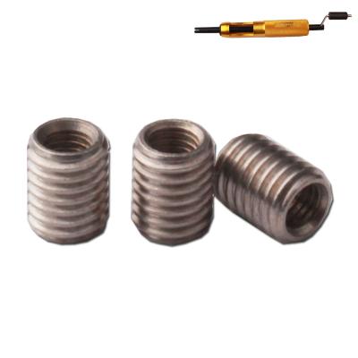 China 12*1.75 1d 1.5d 2d 2.5d 3d Stainless Steel Aluminum Heli Coils for sale