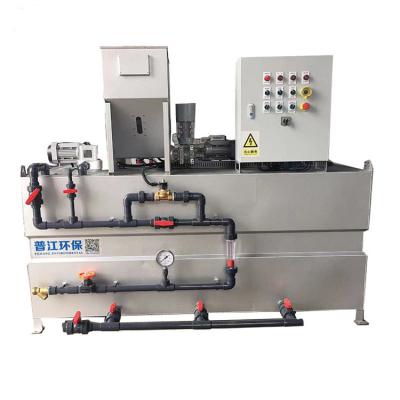 China Construction worksÂ   Energy and Mining Polymer Activated Carbon Automatic Chemical Powder Dosing Device System Automatic Polymer Preparation Unit for sale