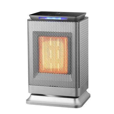 China Safety thermal cut-out Wholesale Cost Effective PTC Electric Portable Desktop Fan Heater Ceramic 1500W Space Room Heater for sale