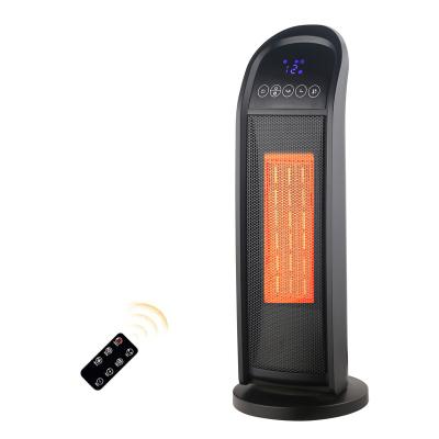 China Fast Heating Factory Portable Ptc Ceramic Fan Low Price Noiseless Indoor Mini Portable Rapid Heating Oscillating Electric Heater for sale