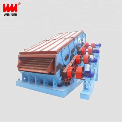 China Mineral Screening Machine , Vibrator Exciter Heavy Duty Vibrating Screen For Zeolite for sale