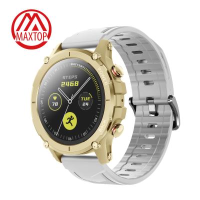 China Touch Screen Maxtop China Manufacturer Odm Latest Mens Waterproof Smartwatch Blood Pressure Monitor Outdoor Sport Fitness Smart Watches for sale