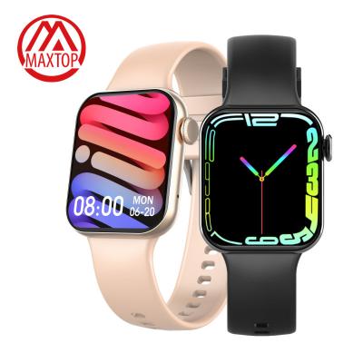 China Touch Screen Maxtop Ip67 Waterproof Smart Watch Multiple Modes Bluetooth Calls Smartwatch Female Smart Watch for sale