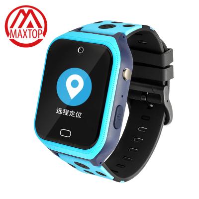 China GPS Navigation Maxtop Large Capacity Battery Kids Smart Watch Waterproof Gps Tracker Call Sim Card 4G Kids Visual Sim Card 4G Smart Watch For Kids for sale