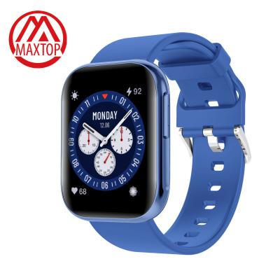 China Maxtop Touch Screen Smart Watches Touch Screen Slider Smart Watches Amoled BT Calling Smart Watch for sale