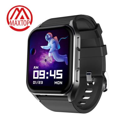 China Fullscreen Touch Screen Maxtop Smart Watch Tracker Smart Watch Bluetooth Touch Call Smart Watch for sale