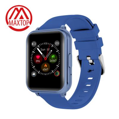 China Touch Screen Maxtop Fullscreen Smart Watch Smart Wristband Smart Watch For Sport for sale