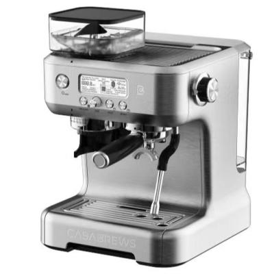 China Body Semi-automatic Household Stainless Steel Coffee Machine Hotel Espresso Professional Coffee Maker for sale