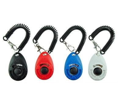 China Viable Hot Selling Pet Trainer Water Droplets Dog Training Clicker for sale