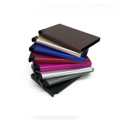 China RFID Blocking Technology & With One Click All Cards Gradually Slide New Style Slim Pocket RFID Wallet Blocking Credit Card Holder for sale