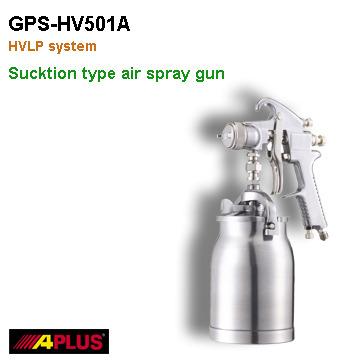 China GPS-HV501A Air Spray Gun SUCTION TYPE, 700/1000 1.4 Cup Capacity for sale