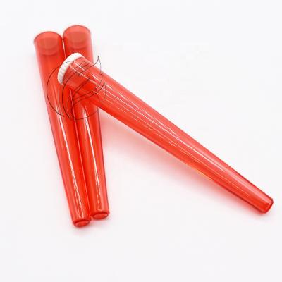 China Common Medicine CR 98mm 110mm 120mm Cone Tubes Child Proof Top Joint Tubes And Doob Pre ​​Rolled Conical Blunt for sale