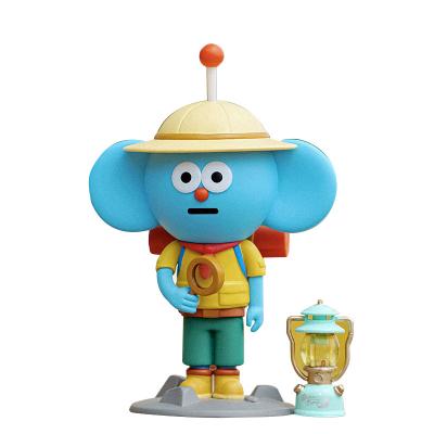 China China Manufacturer Customized Adventurer Series Blind Box Figure PVC Plastic Toys for sale