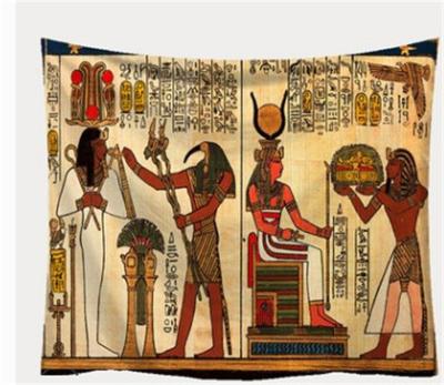 China Twill Series Home Ancient Egyptian Hang Cloth Tapestry Wall Hanging Tapestry for sale