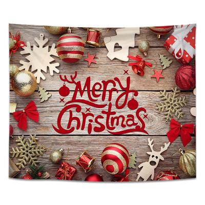 China Custom Twill Christmas Tapestry Cloth Home Decoration Hanging Hanging Cloth Tapestry Cloth for sale