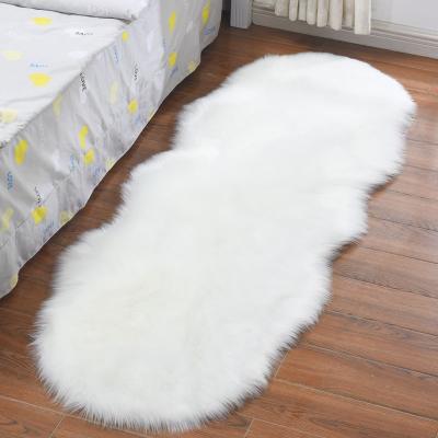 China High Weight Wool Sofa Cushion Plush Carpet Bedroom Washable Carpet Mat Bedside Carpet Customization for sale