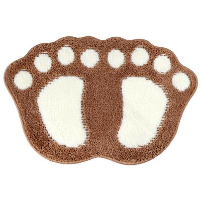 China Washable Feet Stepping Into The Door Floor Mat Bathroom Cartoon Door Mat Non-slip Bedroom Carpet Bathroom Mat for sale