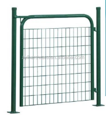 China Easily Assembled Europe Type Garden Fence Metal Garden Gate for sale