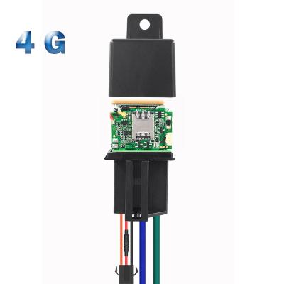 China Real Time GPS Vehicle Tracker 4G Relay Anti Theft GPS Tracking Device For Motorcycle for sale