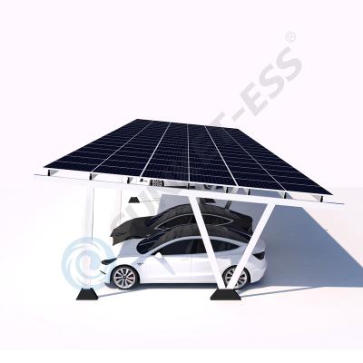 China Aluminum Alloy Sunket Solar Parking Lot With Solar Panels Solar Parking Lot With Aluminum Frame 6kW Residential Solar Parking Lot for sale