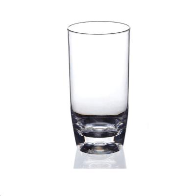 China Household Hot Water Plastic Cup Around The Juice Glass Transparent Plastic Cup Cup Bottom Plastic Ball High for sale