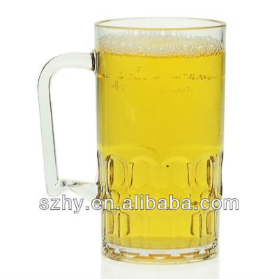 China LB-1044 Clear 400ml Unbreakable Polycarbonate Beer Mugs for sale