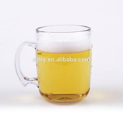 China Plastic hot sale 500ml german oktoberfest beer mug glass for sale