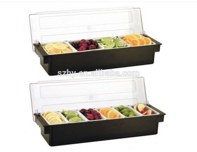 China Sustainable Plastic Condiment Container for sale