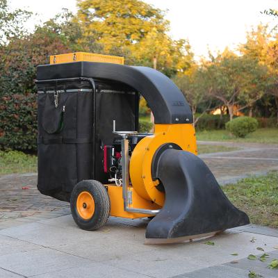 China Hot Selling Leaf Cleaning Sucking Machine Portable Soccer Field Suction Leaf Machine Blower And Vacuum for sale