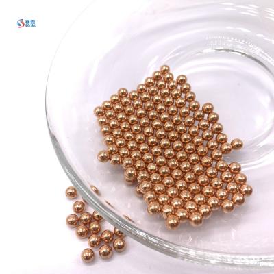 China 4.5mm steel ball with copper plated en venta