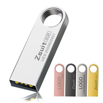 China Popular Mini Metal 32GB USB Flash Drives USB2.0 16GB 128GB 4GB 128MB 64GB Pendrives U Disk for sale