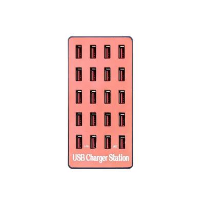 China Galotluck 20 Ports Power Adapter USB Charger Station 80W USB Charger High Power Smart Charging Station Mobile Phone for sale