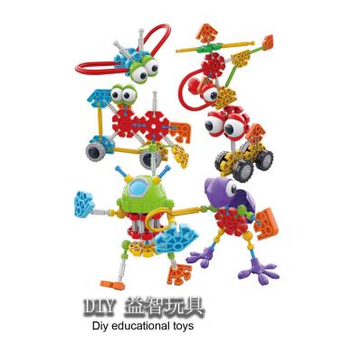 China 2021 Safety New Arrival Kids Boys Girls Tube Locks Building Blocks, Educational STEM Toys for sale